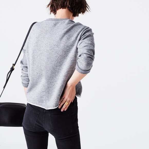 Madewell Big Sky Mountain Cutoff Sweatshirt - Picture 7 of 14